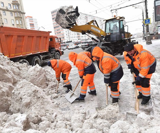 Уборка снега в Тимашевске и  Краснодарском крае
